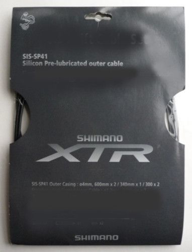 Shimano shifter cable housing, SIS SP41,6ft, XTR GRAY  