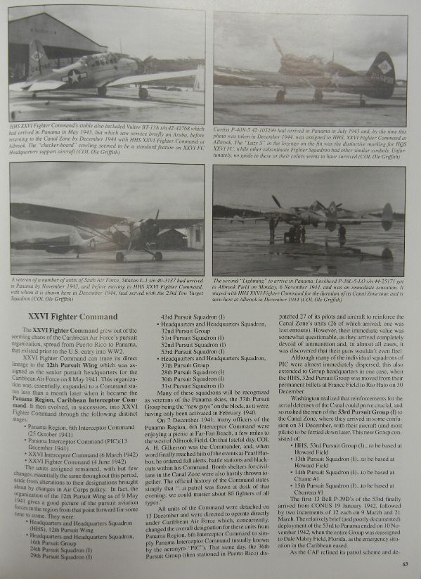 OUT OF PRINT WW2 UNIT HISTORY BOOK   6th ARMY AIR FORCE & ANTILLES AIR 