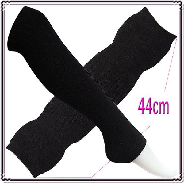 colors wool thick knee high legwarmers/footless  