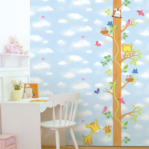 FOREST STORY Nursery Kids room Decor DIY Wall Stickers  