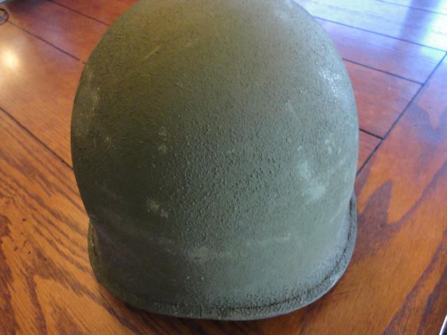 WWII WW2 US Army USMC M 1 Helmet   McCord, Rear Seam  
