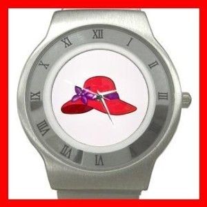 RED HAT SOCIETY LADIES Fun Stainless Steel Watch  