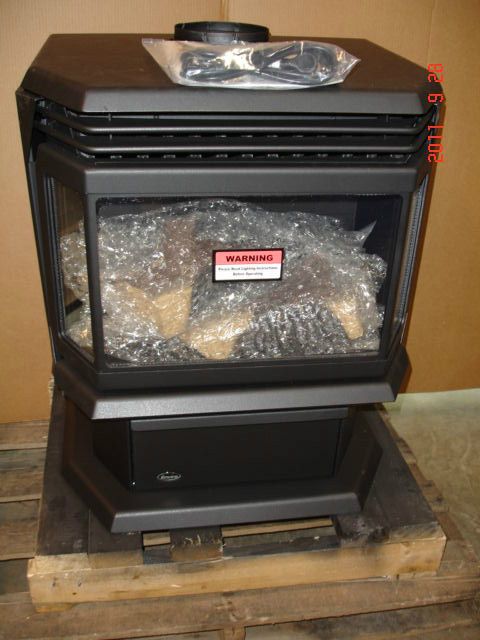 Enviro EG40DV Free Standing Fireplace Natural/LP Gas 40K B.T.U. 2000 