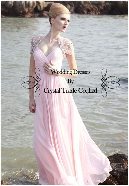 2012 Glamorous Pink Wedding Bridal Gown Bridesmaid Formal Evening 