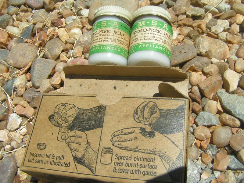 OLD Coal Miners First 1st Aid Mine Kit FREE ship  