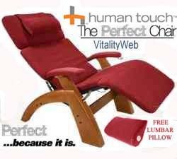 NEW Human Touch Red Zero Gravity PERFECT CHAIR WARRANTY  