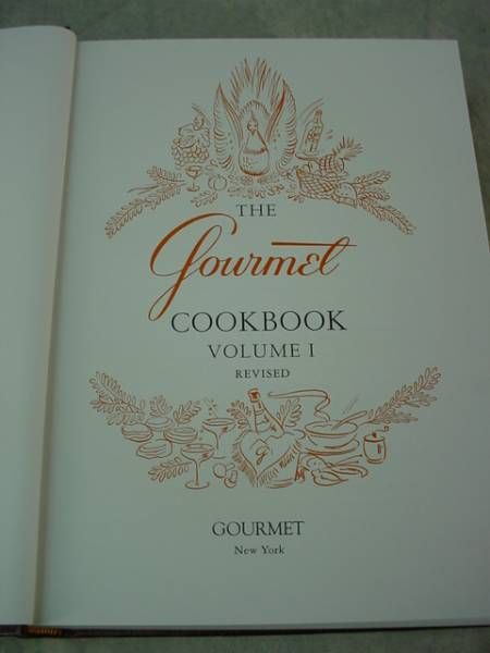   GOURMET COOKBOOKS 2 Volume Recipe COOK BOOK SET/ FRENCH COOKING/MENU