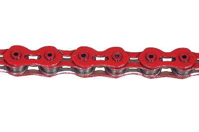 KMC K710SL SuperLite RED Bicycle Chain BMX Fixed Gear 766759271206 