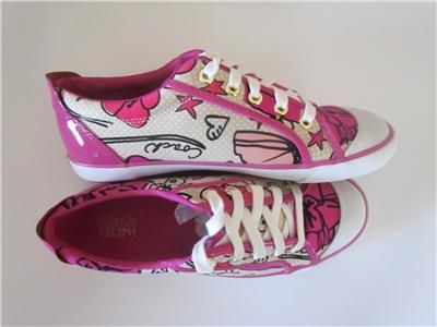 Coach Barrett POPPY PETAL Multi Sneakers Sizes 7.5, 8  