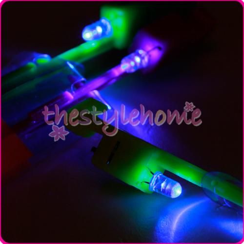 Amazing Kid Funny Led light Arrow Helicopter Flying Toy  