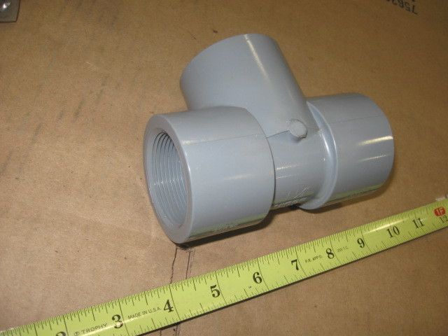 NIBCO PVC 1 1/2 SCH80 TEE PIPE NEW  